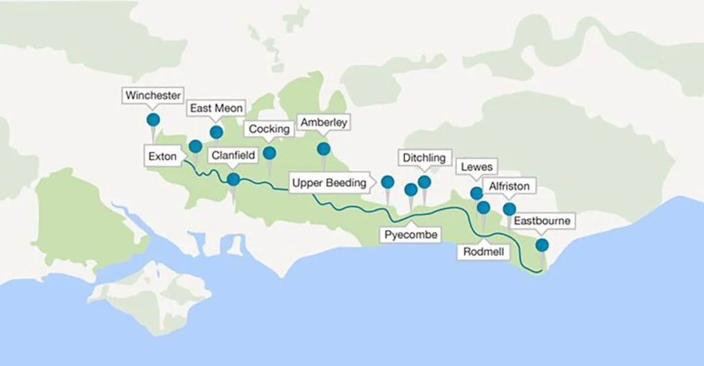 South Downs Way Map | South Downs Discovery